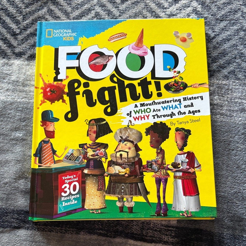 National Geographic Kids Yellow 'Food Fight!' Book